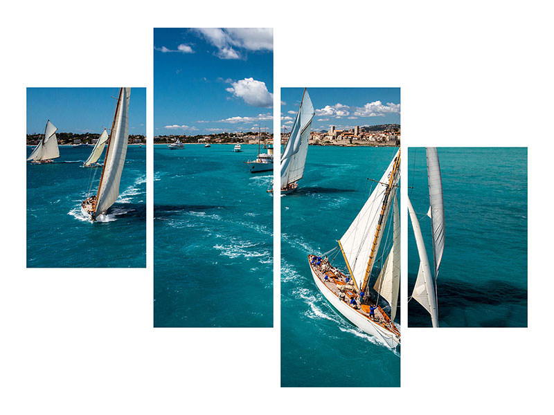 modern-4-piece-canvas-print-race-start