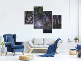 modern-4-piece-canvas-print-the-dark-hedges
