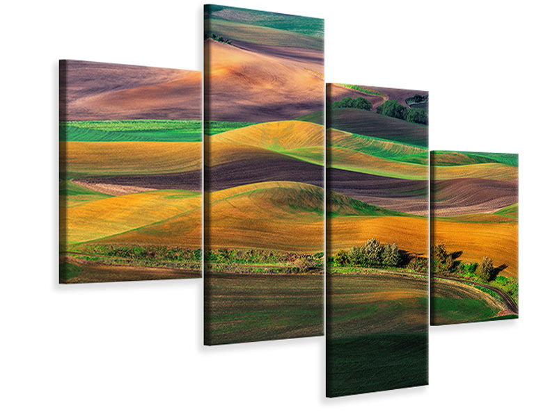 modern-4-piece-canvas-print-the-palouse