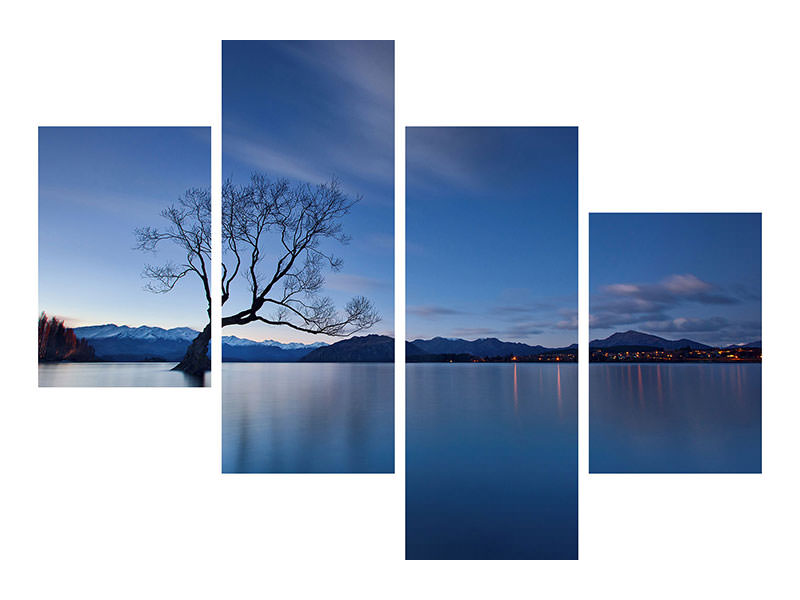 modern-4-piece-canvas-print-wanaka-twilight