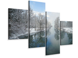 modern-4-piece-canvas-print-winter-ii