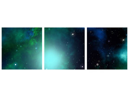 panoramic-3-piece-canvas-print-fantastic-galaxy