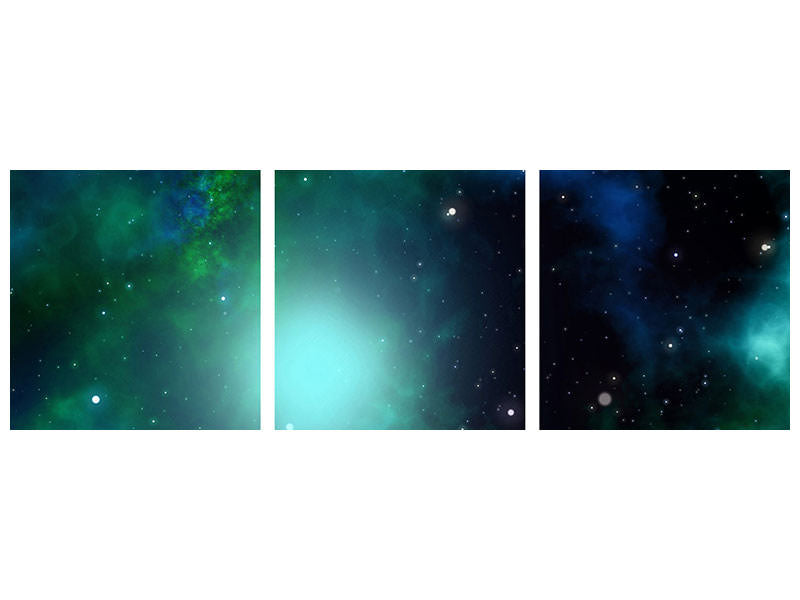panoramic-3-piece-canvas-print-fantastic-galaxy