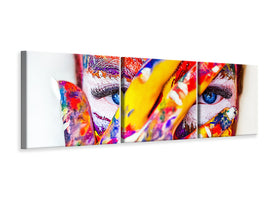 panoramic-3-piece-canvas-print-make-up-art