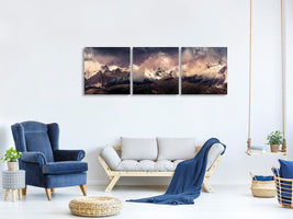 panoramic-3-piece-canvas-print-tibet-snow-mountain