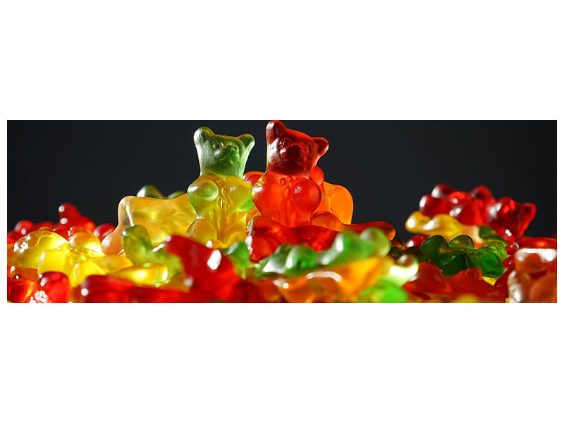 panoramic-canvas-print-colorful-gummy-bears