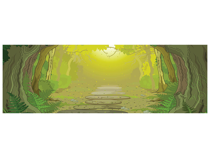 panoramic-canvas-print-fairy-tales-forest