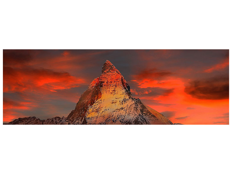 panoramic-canvas-print-mountains-of-switzerland-at-sunset